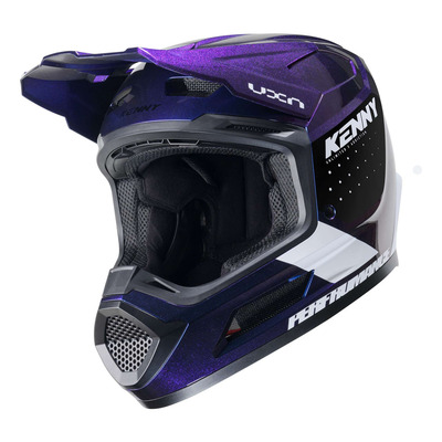Casque cross Kenny Performance Graphic Night Diamond pearl