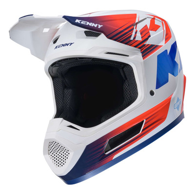 Casque cross Kenny Performance Graphic Patriot Shinny