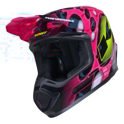 Casque cross Kenny Performance Graphic + Pop System