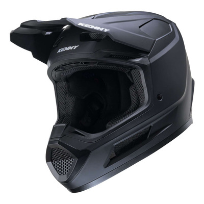 Casque cross Kenny Performance Solid black matt