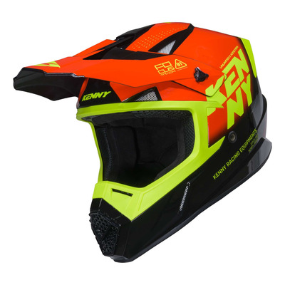 Casque cross Kenny Track Graphic Focus red