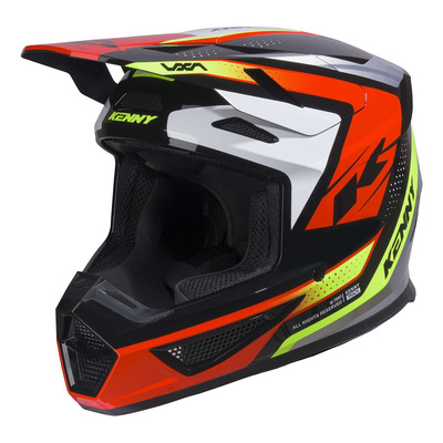 Casque cross Kenny Track Graphic + Focus red