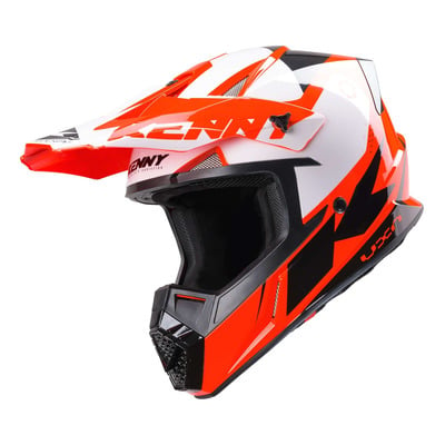 Casque cross Kenny Track Graphic rouge