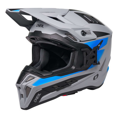 Casque cross O’Neal EX-SRS Magma gray/blue