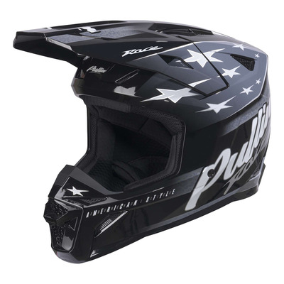 Casque cross Pull-In Master Graphic USA black/grey