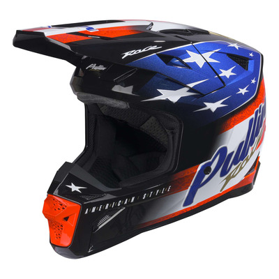 Casque cross Pull-In Master Graphic USA Patriot