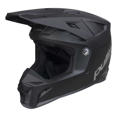 Casque cross Pull-In Master Solid black matt