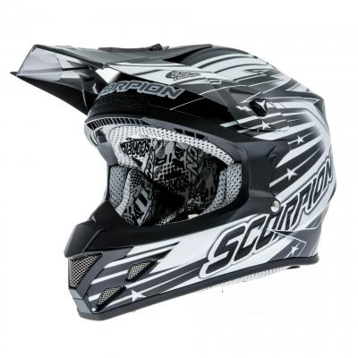 Casque cross Scorpion VX-20 AIR STAR TROOPER Noir Mat