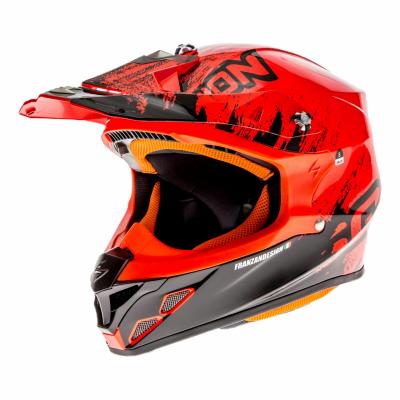 Casque cross Scorpion VX-21 AIR MUDIRT noir/rouge