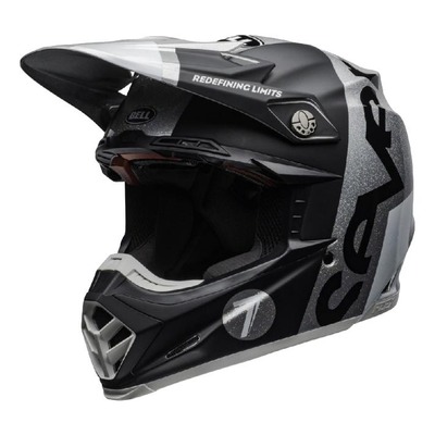 Casque cross Seven Bell Moto-9 Flex Galaxy noir/gris/argent