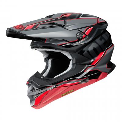 Casque cross Shoei VFX-WR Allegiant TC-1 rouge/noir/argent
