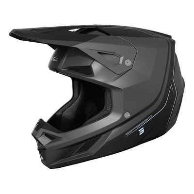 Casque cross Shot Speed Fury grey matt