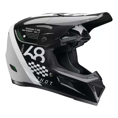 Casque cross Thor Reflex Sport Riot black/white