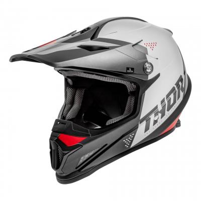 Casque cross Thor Sector Blade charcoal/blanc