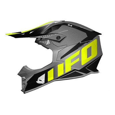 Casque cross Ufo Intrepid gris