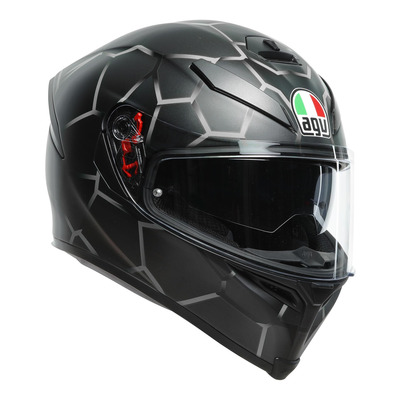 Casque intégral AGV K5 S Vulcanum gris