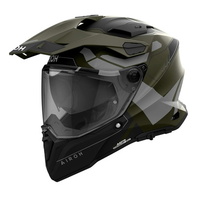 Casque intégral Airoh Commander 2 Reveal military green