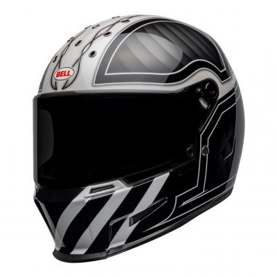 Casque intégral Bell Éliminator Outlaw noir/blanc