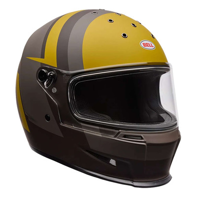 Casque intégral Bell Eliminator Sidetrack mat moka