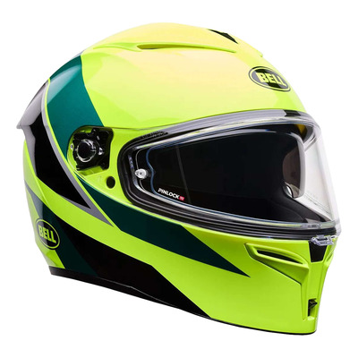 Casque intégral Bell Lithium Flip yellow