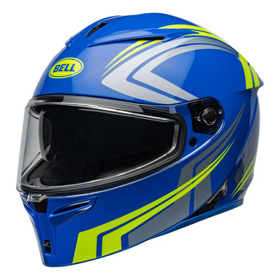 Casque intégral Bell Lithium Jetstream blue/retina