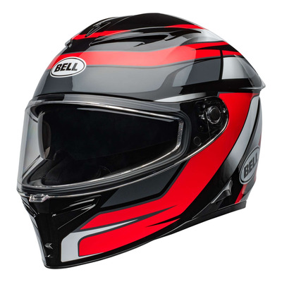 Casque intégral Bell Lithium MIPS Podium black/red