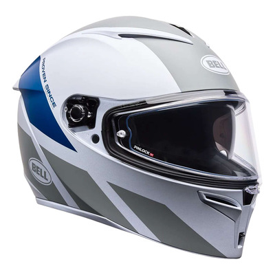 Casque intégral Bell Lithium MIPS Tech white/grey