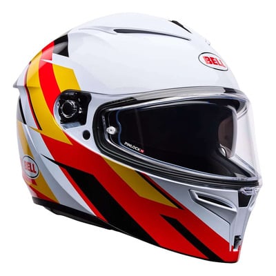 Casque intégral Bell Lithium Nova white/red