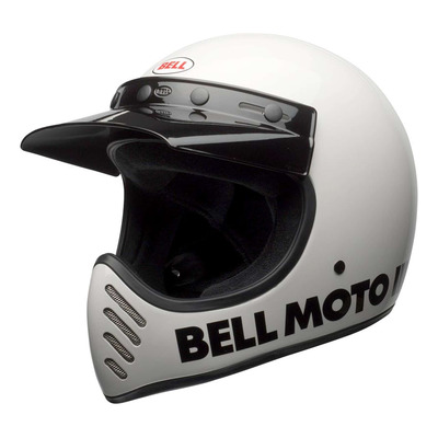 Casque intégral Bell Moto-3 Classic blanc