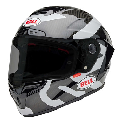 Casque intégral Bell Race Star DLX Hello Cousteau Equidae mat gloss Black/Gray