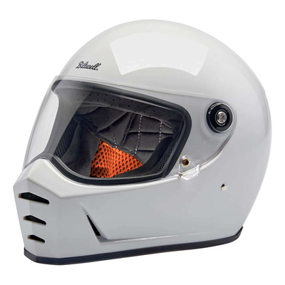 Casque intégral Biltwell Lane Splitter blanc brillant
