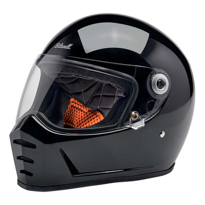 Casque intégral Biltwell Lane Splitter noir brillant