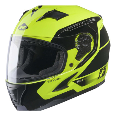 Casque intégral enfant Kenny Targa Kid neon yellow