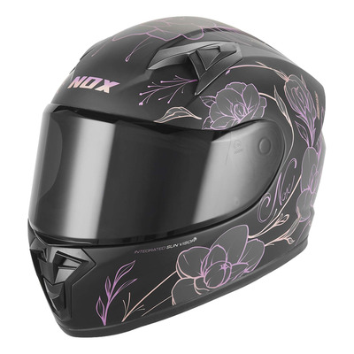 Casque intégral enfant Nox N731 Kid Spring rose mat