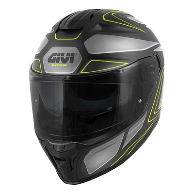 Casque intégral Givi 55.1 Zephir black mat/silver/fluo yellow