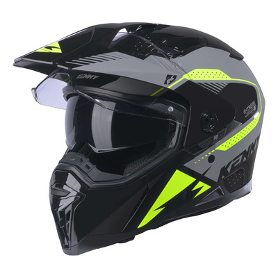 Casque intégral Kenny Extreme Graphic neon yellow