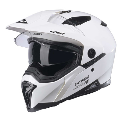 Casque intégral Kenny Extreme Solid white