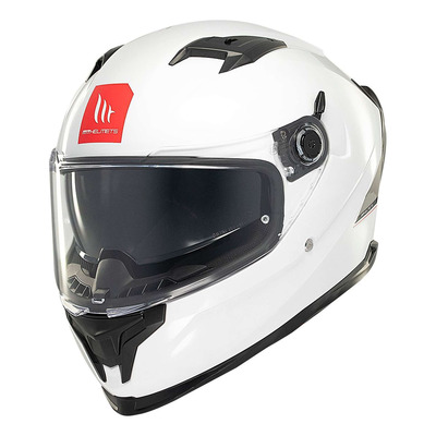 Casque intégral MT Helmets Braker SV Solid gloss pearl white