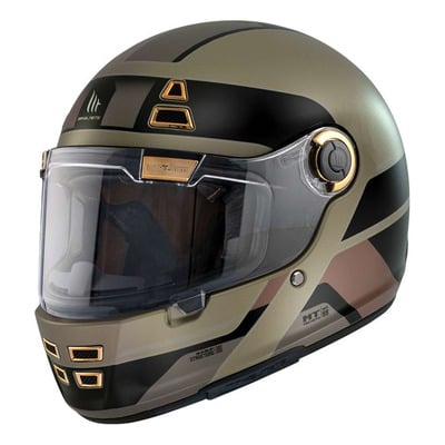 Casque intégral MT Helmets Jarama 68TH C9 vert kaki mat