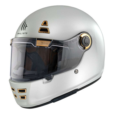 Casque intégral MT Helmets Jarama A0 blanc nacre