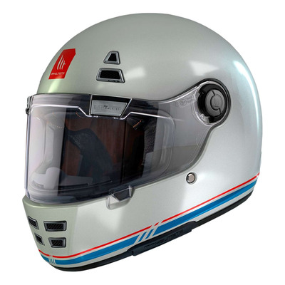 Casque intégral MT Helmets Jarama SV Solid gloss white