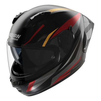 Casque intégral Nolan N60-6 Sport Lesmo 353 noir/rouge/anthracite/or métal