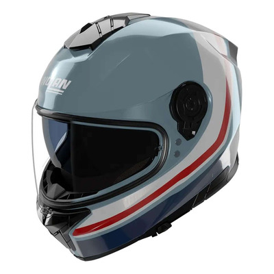 Casque intégral Nolan N80-8 Incline 352 bleu/blanc/rouge