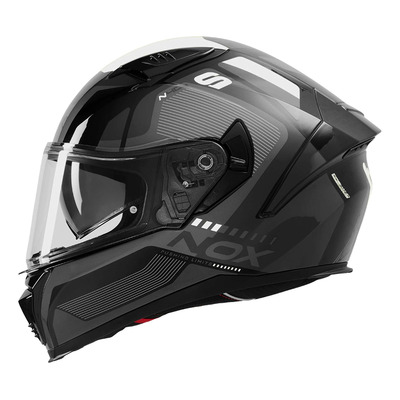 Casque intégral Nox N402 Mentor noir/blanc