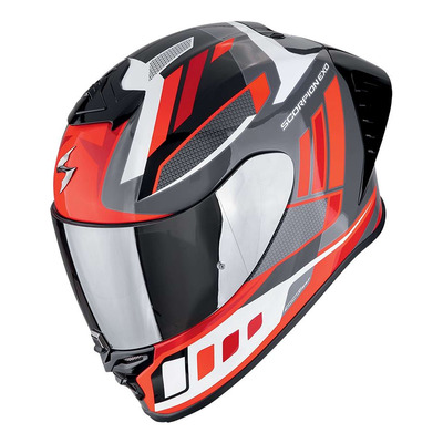 Casque intégral Scorpion Exo-R1 Evo Air Vital grey/white/red