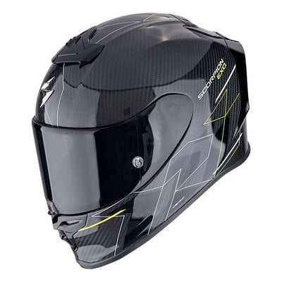 Casque intégral Scorpion Exo-R1 Evo Carbon Air Cynergy black/neon yellow