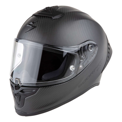 Casque intégral Scorpion Exo-R1 Evo Carbon Air Solid noir mat – Spoiler Racing