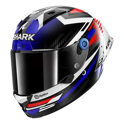 Casque intégral Shark Aeron-GP FIM Racing Firstlap carbon/blue/red