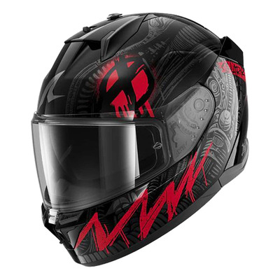 Casque intégral Shark D-Skwal 3 Shiever black/anthracite/red