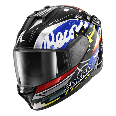 Casque intégral Shark D-Skwal 3 Streetrush black/blue/chrome